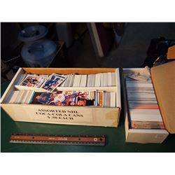 Lot of Approximately 2000 Hockey Cards, Assorted