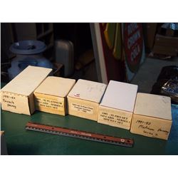 Lot of Complete Hockey Card Sets (5)