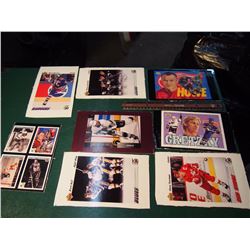 Lot of Hockey Card Box Bottoms (8)
