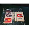 Image 1 : 1982-83 Steinberg Montreal Canadiens (24 Card Set) W/ Collector's Album (Coupons Still Attached)