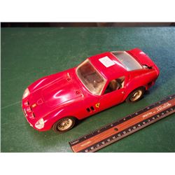 1962 Ferrari Red Metal Car (Made In Italy By Durago, 1/18th Scale)