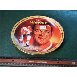 Doug Harvey - 22-Karat Gold Rimmed, Limited Edition, Numbered Plate; 1995 Issue.