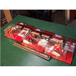 Lot of Timeless Legends Starting Line-Ups (3) (Gordie Howe, Bobby Hull, Tony Esposito)