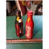Image 1 : Lot Of Coca-Cola Vancouver 2010 Olympic Torch Relay Bottles (2). (Coca-Cola Zero Bottle Is Unopened)
