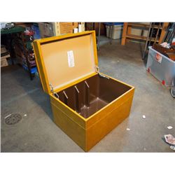 Storage Chest For LP Records, 23”x16”x16”