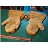 Image 2 : Hide And Fur Mitts, Native American