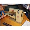 Image 2 : Vulcan Child’s Hand Operated Sewing Machine, Original Box, W/ Manual