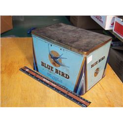 Blue Bird 7lb Hinged Tin, 6”x9”