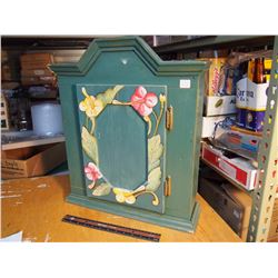 Hand Painted Wooden Cabinet