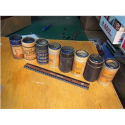 Edison Cylinder Assorted Records (8)
