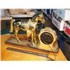 Image 2 : Sessions Clock, Brass Horse And Clock On Metal Base