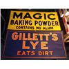 Image 1 : Magic Baking Powder / Gillett’s Lye Paper Signs