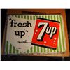 Image 1 : “Fresh Up With 7Up” Tin Sign, 27”x19”