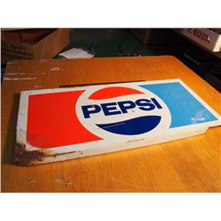 Tin Pepsi Sign