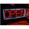 Image 1 : Neon Open Sign, 33”x19”, Thank You On Back
