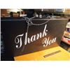 Image 3 : Neon Open Sign, 33”x19”, Thank You On Back