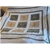 Image 1 : Ribbon Embroidery Quilt (90"x80")