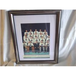 1955 Toronto Maple Leafs Team Picture (Tim Horton)