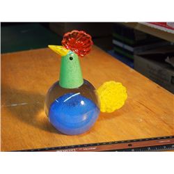 Glass Rooster