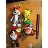 Image 1 : McDonald's Looney Tunes Toys (4) (1992-97 Tasmanian Devil, Tweety Bird, Bugs and Tasmanian Devil)