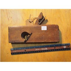 Wood Body Plane, 7/8” Wide, 10” Long