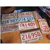 Image 1 : Assorted Saskatchewan License Plates (9)(1970s)