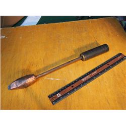 Coleman Quicklight Brass Soldering Iron