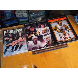 Hockey Greats Coin Collection W/ Vancouver Canuks Books