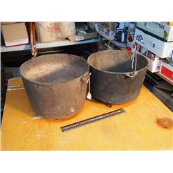 Cast Iron Pots (2)