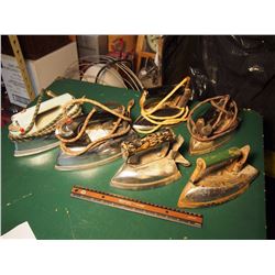 Lot Of Electric Irons (6)