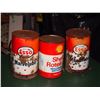Image 1 : Oil Tins (3) (Marvelube, Shell Full)