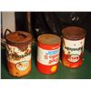 Image 2 : Oil Tins (3) (Marvelube, Shell Full)