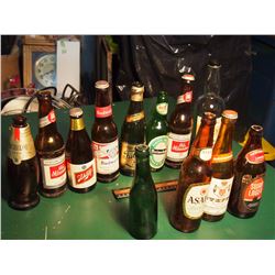 Lot Of Vintage Beer Bottles