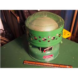 Green Coleman Heater (Coleman Adjustable BTU 3000-5000)
