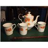 Image 1 : Prairie Lily Tea Set, 3 Cups
