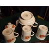 Image 2 : Prairie Lily Tea Set, 3 Cups