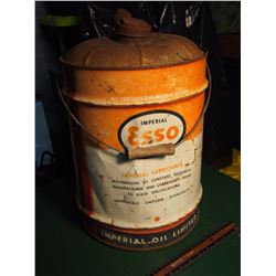 Esso Oil  Pail, 5 Gallons