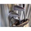 Image 2 : Vintage Golf Clubs With Bag