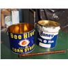 Image 1 : Honey And Corn Syrup Tins