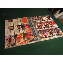 Binder Full Of NHL Cards, NHL Pro Set