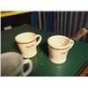 Image 2 : Lot Of Coffee Cups, Bowes, Fry’s Hot Chocolate, Fire King, Duraline