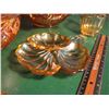 Image 5 : Lot Of Orange Glassware (Ashtrays, Serving Bowls, Etc)