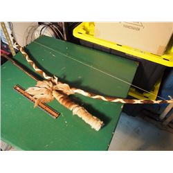 Native Bow And Ceremonial Stick