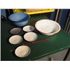 Image 1 : Lot Of Enamelware (Bowls, Saucers)