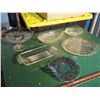 Image 1 : Lot Of Glassware, Platters, Plates, Decorative Pieces