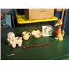 Image 1 : Lot Of Table Decorations (Dog,, Chick, Sick, Duck,(Damaged))