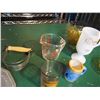 Image 3 : Lot Of Misc. (Sudbury Ont, Fire King Liquid Measuring Cup, Yellow Glass Bowls, Etc.)