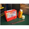 Image 1 : Pee Wee’s Playhouse Themos Lunchbox And Thermos