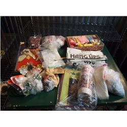 Box Full Of Craft Supplies, Not All Pictured