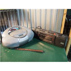 Cd And Cassette Player